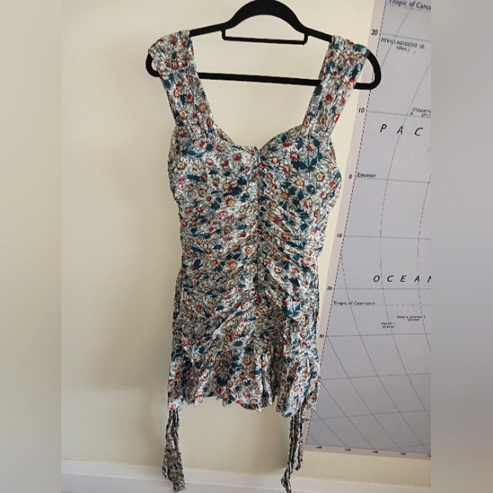 Floral mini dress